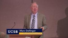 youtube screenshot of Marc Dollinger speaking