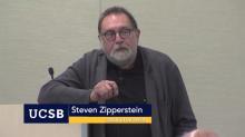 youtube screenshot of Steven Zipperstein speaking