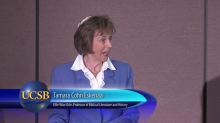 youtube screenshot of Dr. Tamara Cohn Eskenazi speaking